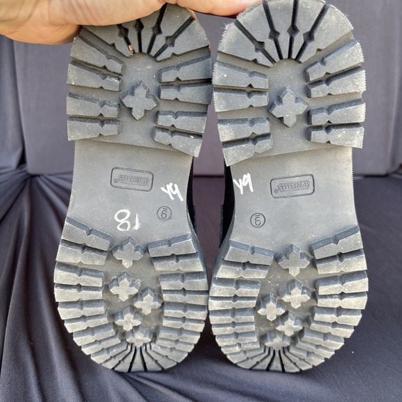 Seychelles "Hank" Black Chunky Loafers Size 9 - Picture 5 of 7